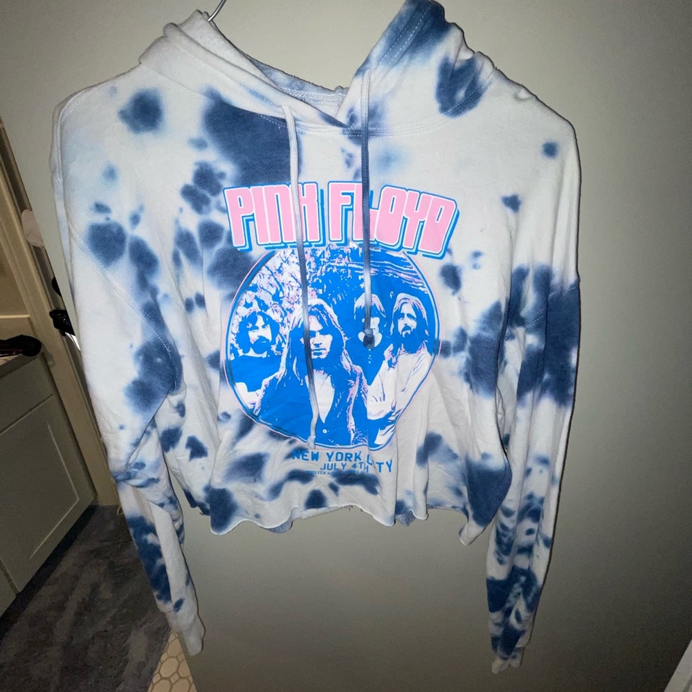 Cropped Pink Floyd Hoodie